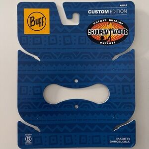 Survivor Buff Backing Card, Mint Condition, Good For Replacements